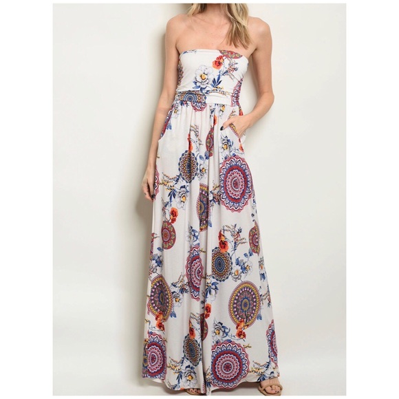 boho chic maxi dress